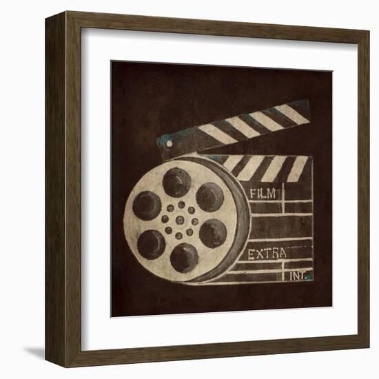 Now Showing Slate and Reel-Gina Ritter-Framed Art Print