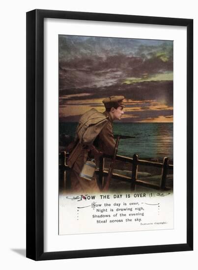 Now the Day Is over-null-Framed Art Print