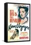 Now, Voyager, Bette Davis, Bette Davis, Paul Henreid on Midget Window Card, 1942-null-Framed Stretched Canvas