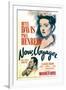 Now, Voyager, Bette Davis, Bette Davis, Paul Henreid on Midget Window Card, 1942-null-Framed Art Print