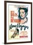 Now, Voyager, Bette Davis, Bette Davis, Paul Henreid on Midget Window Card, 1942-null-Framed Art Print