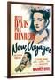 Now, Voyager, Bette Davis, Bette Davis, Paul Henreid on Midget Window Card, 1942-null-Framed Art Print