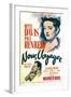 Now, Voyager, Bette Davis, Bette Davis, Paul Henreid on Midget Window Card, 1942-null-Framed Art Print