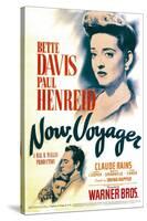 Now, Voyager, Bette Davis, Bette Davis, Paul Henreid on Midget Window Card, 1942-null-Stretched Canvas