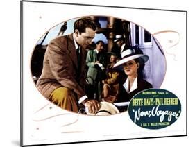 Now, Voyager, from Left, Paul Henreid, Bette Davis, 1942-null-Mounted Art Print