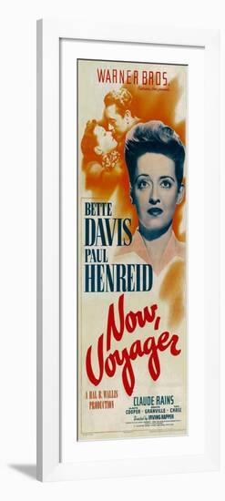 NOW, VOYAGER, top from left: Bette Davis, Paul Henreid, bottom: Bette Davis, 1942-null-Framed Premium Giclee Print