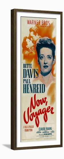 NOW, VOYAGER, top from left: Bette Davis, Paul Henreid, bottom: Bette Davis, 1942-null-Framed Premium Giclee Print