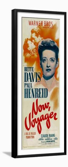 NOW, VOYAGER, top from left: Bette Davis, Paul Henreid, bottom: Bette Davis, 1942-null-Framed Premium Giclee Print