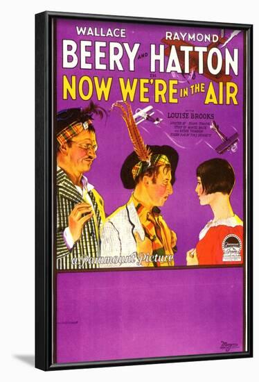 Now We're in the Air, 1927-null-Framed Art Print