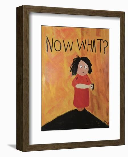 Now What-Jennie Cooley-Framed Giclee Print