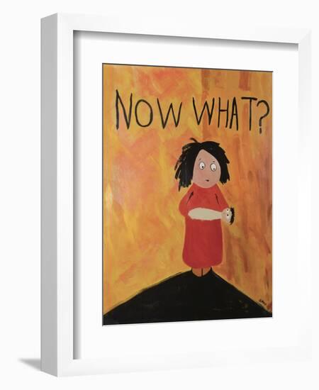 Now What-Jennie Cooley-Framed Giclee Print