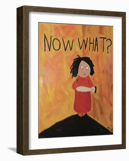 Now What-Jennie Cooley-Framed Giclee Print