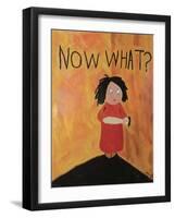 Now What-Jennie Cooley-Framed Giclee Print