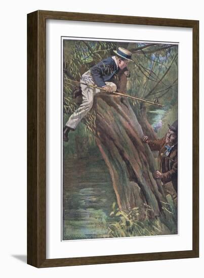 Now, You Come Down This Minute-Harold Copping-Framed Giclee Print