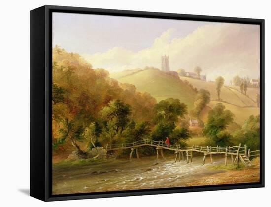 Nr. Chulmleigh, Devon-John Wallace Tucker-Framed Stretched Canvas