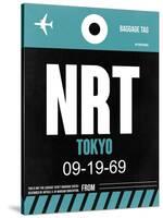 NRT Tokyo Luggage Tag 2-NaxArt-Stretched Canvas