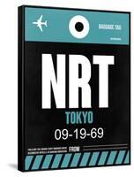 NRT Tokyo Luggage Tag 2-NaxArt-Framed Stretched Canvas