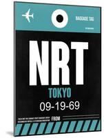 NRT Tokyo Luggage Tag 2-NaxArt-Mounted Art Print