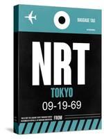 NRT Tokyo Luggage Tag 2-NaxArt-Stretched Canvas