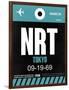 NRT Tokyo Luggage Tag 2-NaxArt-Framed Art Print