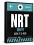 NRT Tokyo Luggage Tag 2-NaxArt-Framed Stretched Canvas