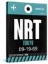 NRT Tokyo Luggage Tag 2-NaxArt-Stretched Canvas