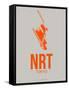 Nrt Tokyo Poster 1-NaxArt-Framed Stretched Canvas