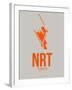 Nrt Tokyo Poster 1-NaxArt-Framed Art Print