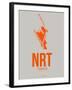 Nrt Tokyo Poster 1-NaxArt-Framed Art Print