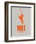 Nrt Tokyo Poster 1-NaxArt-Framed Art Print