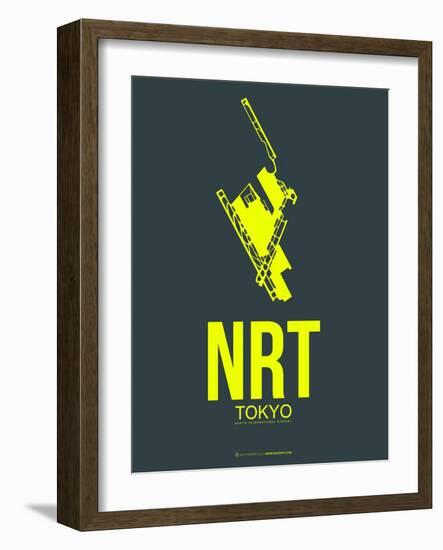 Nrt Tokyo Poster 2-NaxArt-Framed Art Print