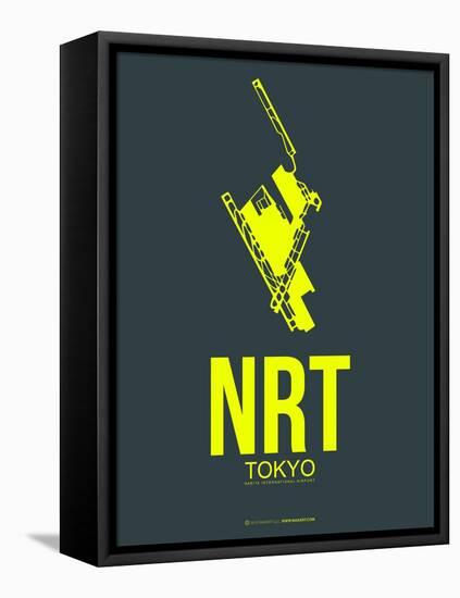 Nrt Tokyo Poster 2-NaxArt-Framed Stretched Canvas