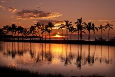 Waikoloa Sunset at Anaeho'omalu Bay-NT Photography-Stretched Canvas