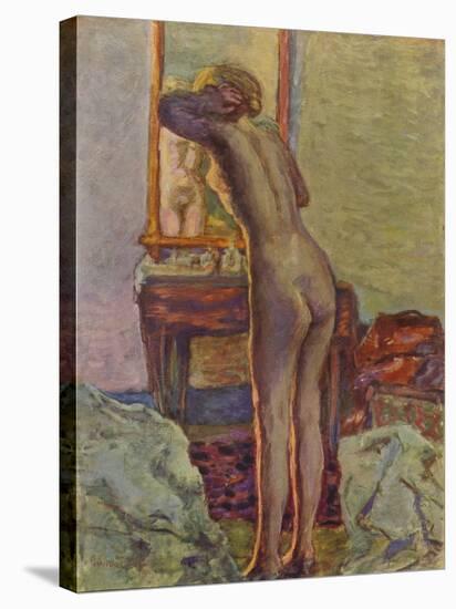'Nu A La Coiffeuse', 1935-Pierre Bonnard-Stretched Canvas