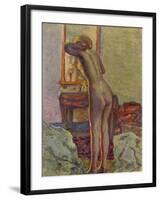 'Nu A La Coiffeuse', 1935-Pierre Bonnard-Framed Giclee Print