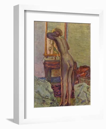 'Nu A La Coiffeuse', 1935-Pierre Bonnard-Framed Giclee Print