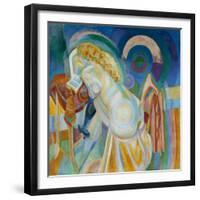 Nu à la coiffeuse-Robert Delaunay-Framed Giclee Print