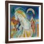 Nu à la coiffeuse-Robert Delaunay-Framed Giclee Print