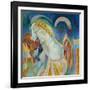 Nu à la coiffeuse-Robert Delaunay-Framed Giclee Print