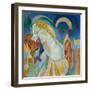 Nu à la coiffeuse-Robert Delaunay-Framed Giclee Print