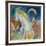 Nu à la coiffeuse-Robert Delaunay-Framed Giclee Print