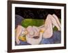 Nu Allonge-Henri Matisse-Framed Art Print