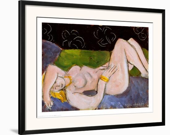 Nu Allonge-Henri Matisse-Framed Art Print