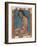 Nu Assis, C.1909 (Oil on Canvas)-Amedeo Modigliani-Framed Giclee Print