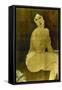 Nu assis sur un divan-Amedeo Modigliani-Framed Stretched Canvas