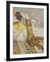 Nu assis-Henri Lebasque-Framed Giclee Print