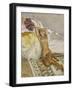 Nu assis-Henri Lebasque-Framed Giclee Print