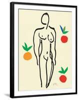 Nu Aux Oranges-Henri Matisse-Framed Art Print