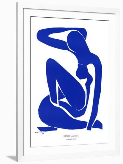 Nu Bleu I, c.1952-Henri Matisse-Framed Art Print