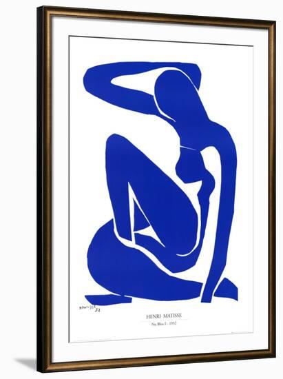 Nu Bleu I, c.1952-Henri Matisse-Framed Art Print